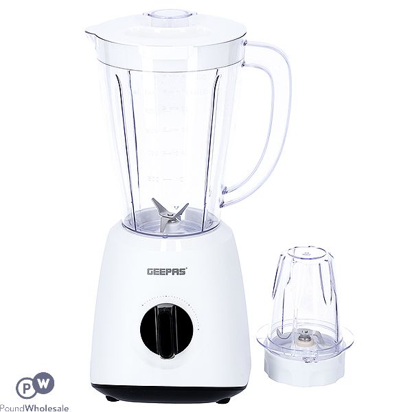 Geepas 400w 2-in-1 Jug Blender 1.5l