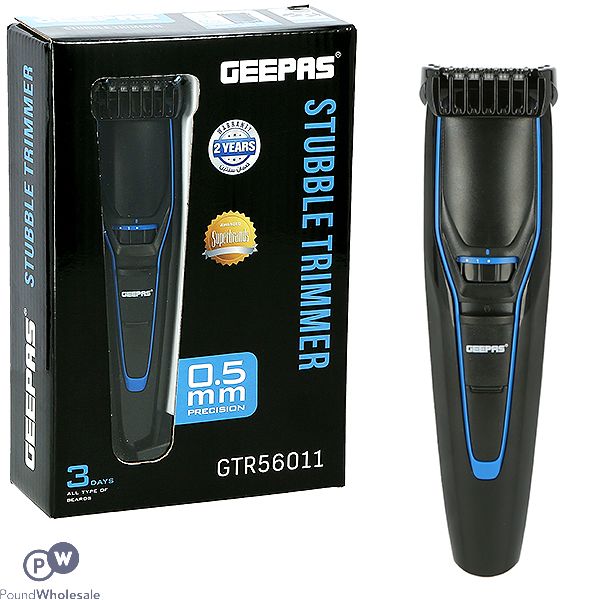 Geepas 0.5mm Precision Stubble Trimmer