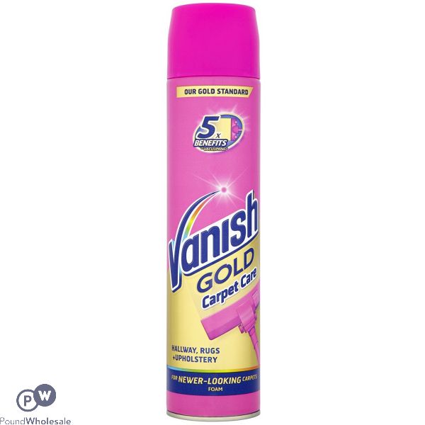 Vanish Gold Foam Carpet Cleaner 600ml 