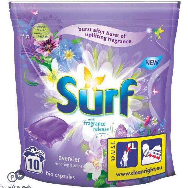 Surf Lavender & Spring Jasmin Bio Capsules 10 Pack