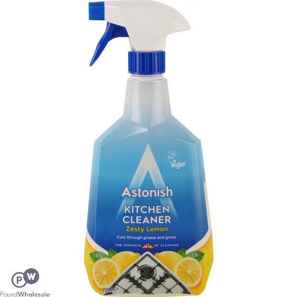 Astonish Kitchen Cleaner Zesty Lemon Spray 750ml