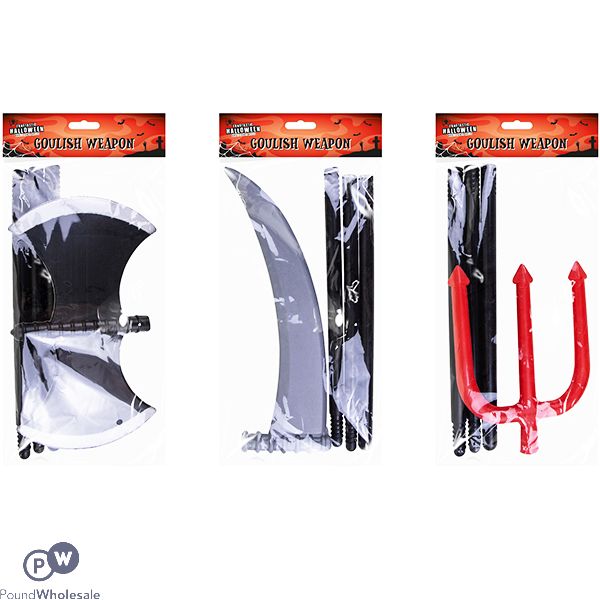 Halloween Ghoulish Weapon Assorted