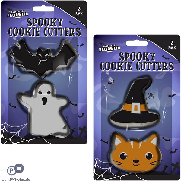 Halloween Cookie Cutter 2 Pack Assorted