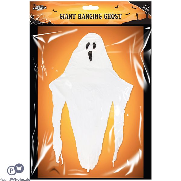 HALLOWEEN GIANT HANGING GHOST 2.1M