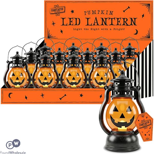 Halloween Pumpkin Led Lantern Cdu