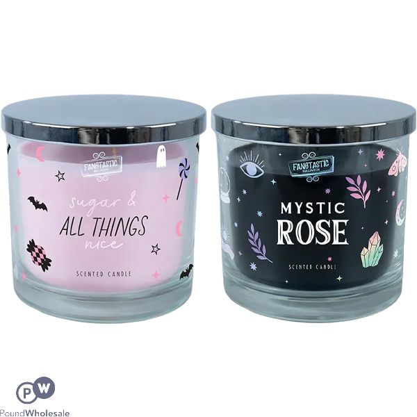 Halloween Twin Wick Scented Candle 350g Assorted Fragrances