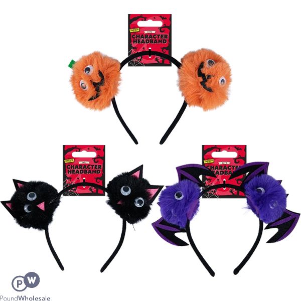 Halloween Cute Character Head Band Assorted
