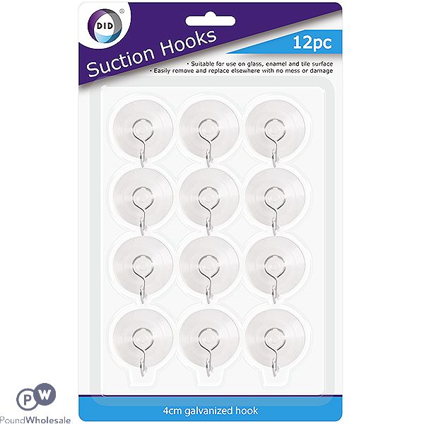 Did Suction Hooks 12pc