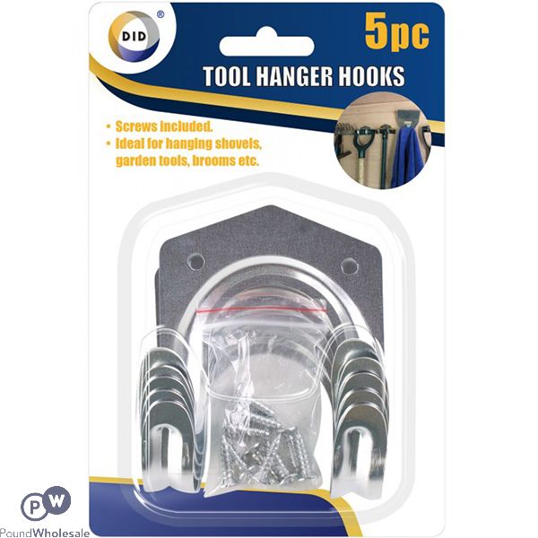 Did Tool Hanger Hooks 5pc