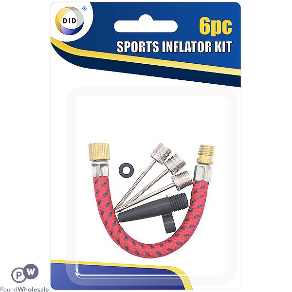 DID SPORTS INFLATOR KIT 6PC