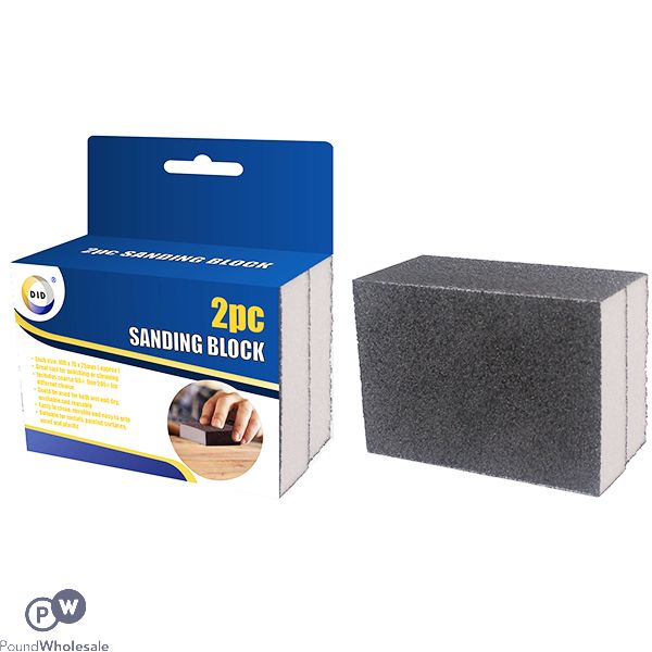 Did Sanding Block 100 X 70 X 25mm Set 2pc