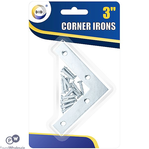 DID CORNER IRONS 3"