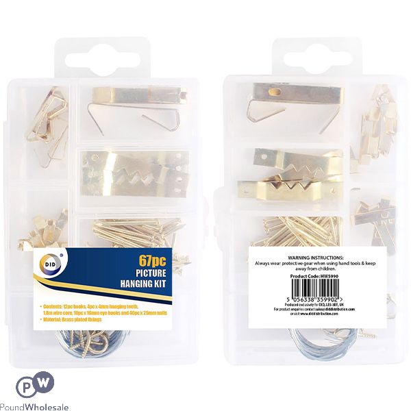 Did Picture Hanging Kit 67pc