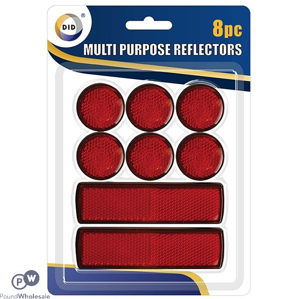 DID MULTI PURPOSE REFLECTORS 12PC