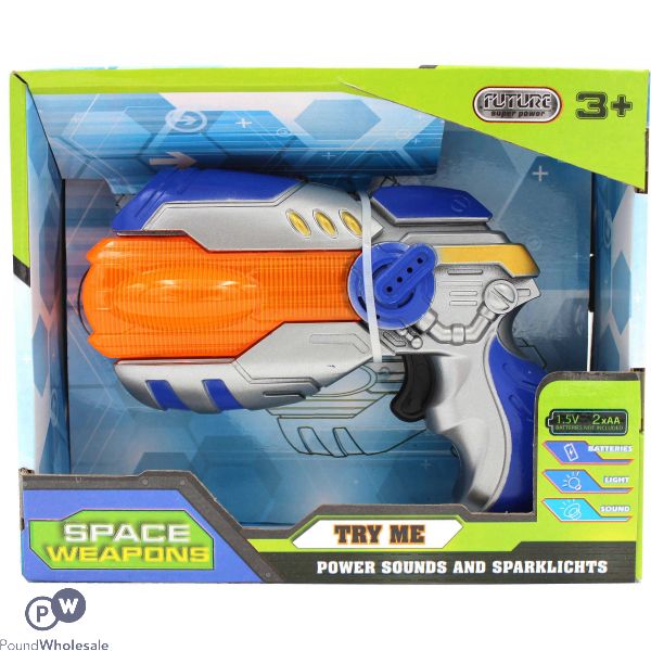 Space Weapon Toy Gun Battery Operated