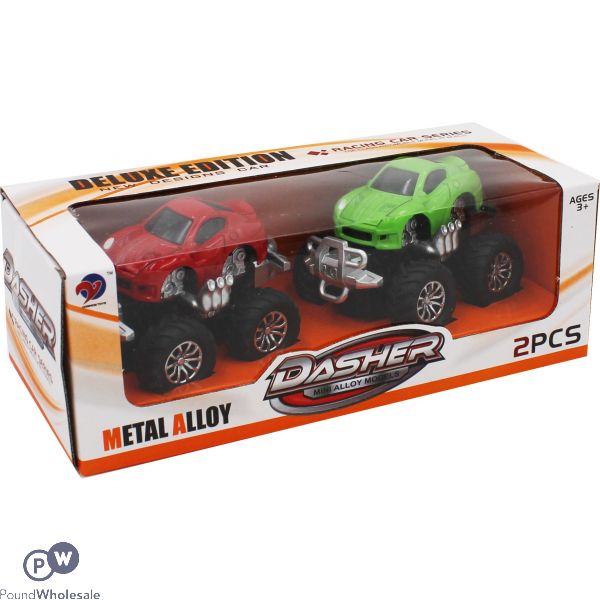 Die Cast Deluxe Edition Twin Monster Trucks 