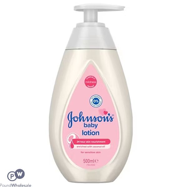 Johnson's Coconut Oil Pump Action Baby Lotion 500ml