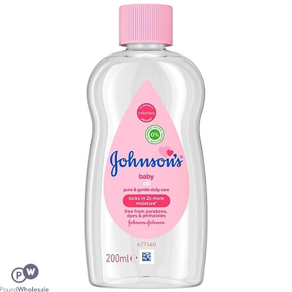 Johnson's Baby Oil 200ml