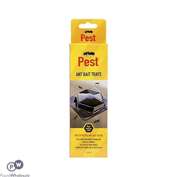Pest Ant Bait Trays 3 Pack