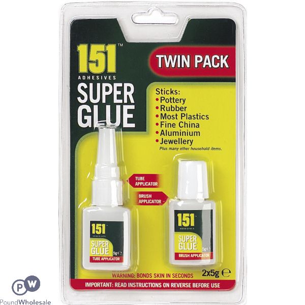 151 SUPER GLUE TWIN PACK