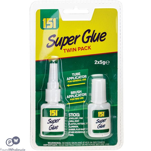 151 SUPER GLUE TWIN PACK