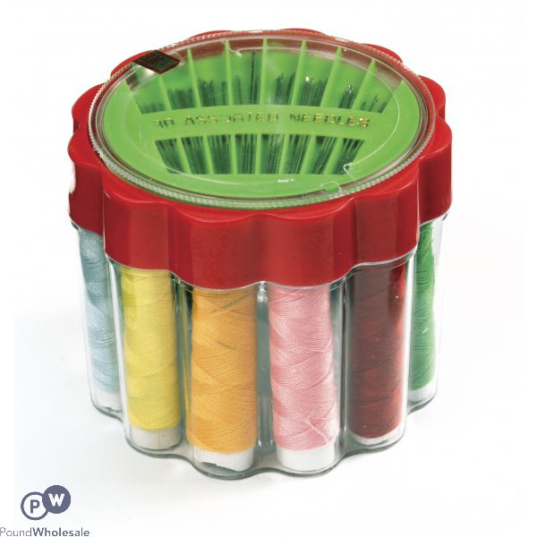 Thread & Needles Sewing Kit In Drum