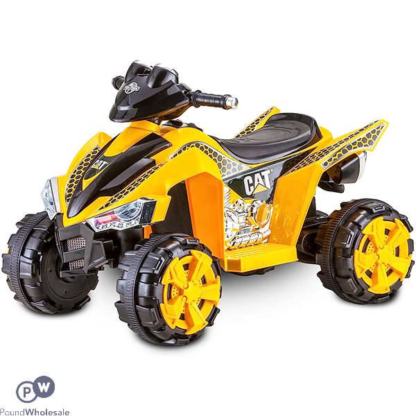 Kid Trax Cat Toddler 6v Electric Ride-on Quad Bike Toy