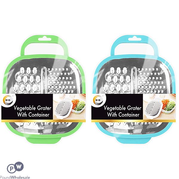 DID Vegetable Grater With Container Assorted