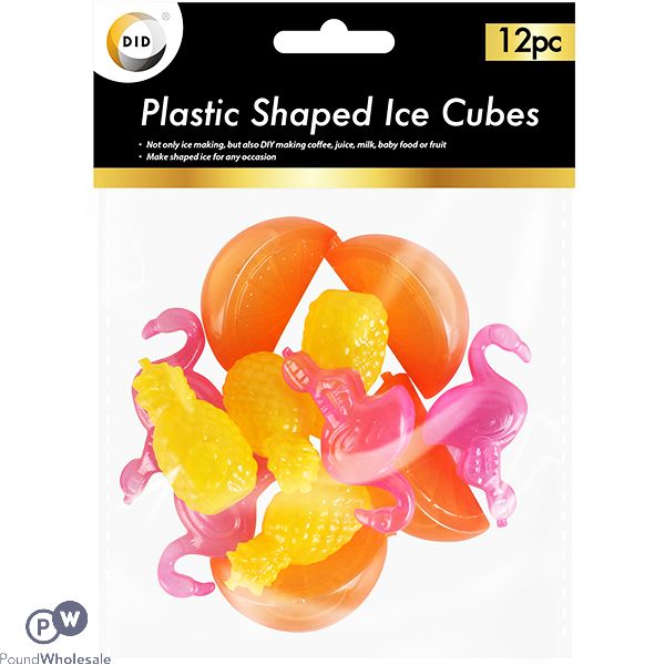 Did Plastic-shaped Ice Cubes 12 Pack