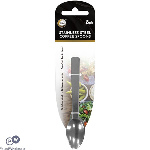 Did Stainless Steel Coffee Spoons 8 Pack