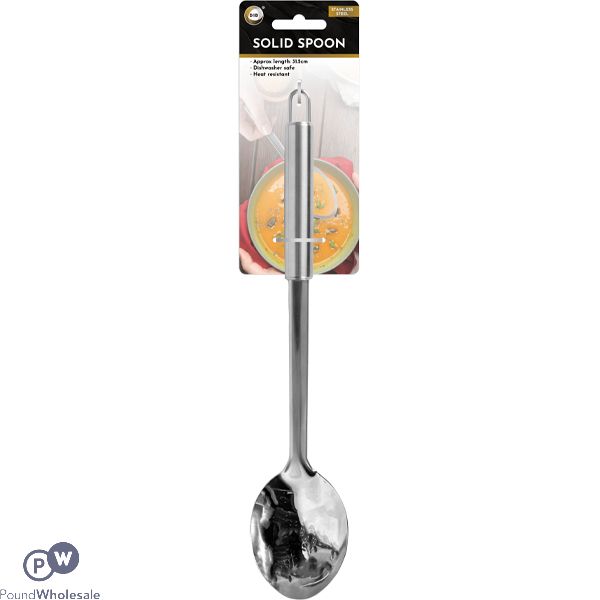 Did Stainless Steel Solid Spoon 31.5cm