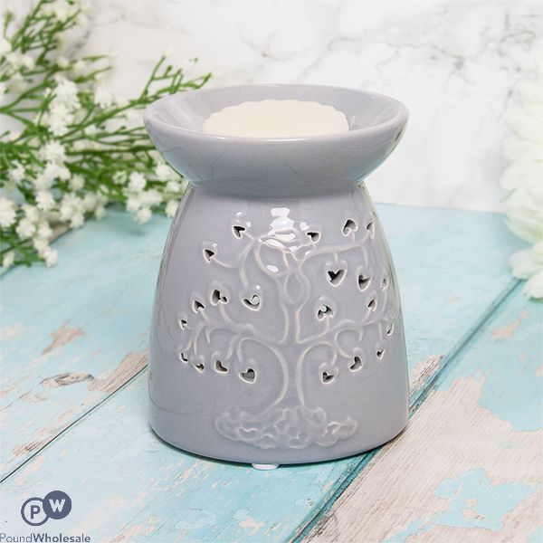 Leonardo Desire Aroma Grey Tree Of Life Wax Oil Burner