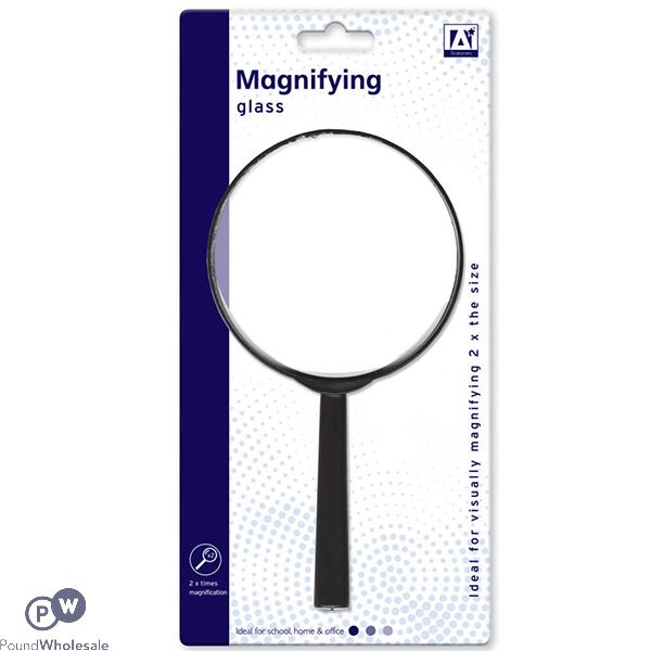 A* STATIONERY MAGNIFYING GLASS