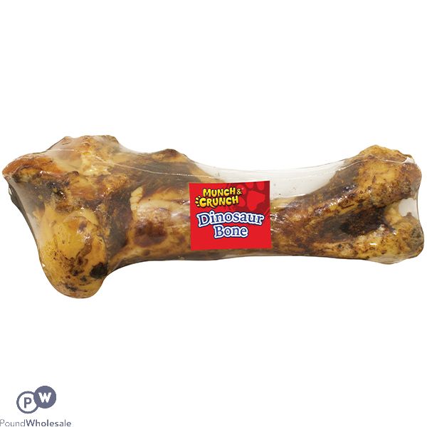 MUNCH & CRUNCH DINOSAUR DOG BONE