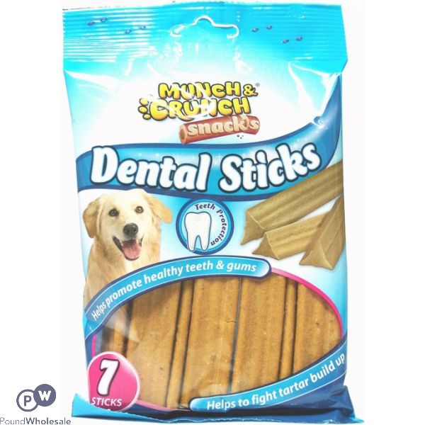 MUNCH & CRUNCH DENTAL STICKS 7 PACK