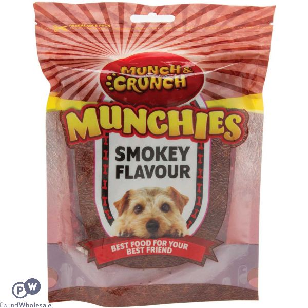 MUNCH & CRUNCH MUNCHIES SMOKEY FLAVOUR 250G