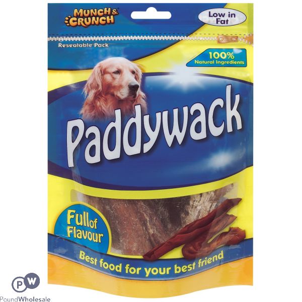 MUNCH & CRUNCH PADDYWACK BEEF SNACK 100G