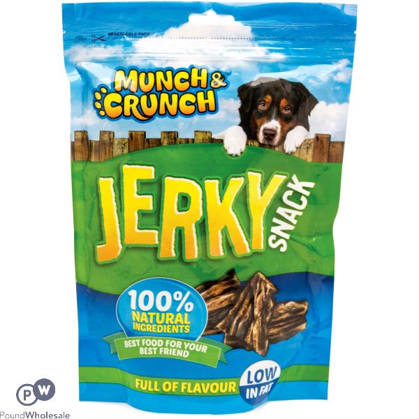 MUNCH & CRUNCH JERKY SNACK 100G