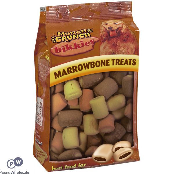 Munch & Crunch Marrowbone Treats Bikkies 350g