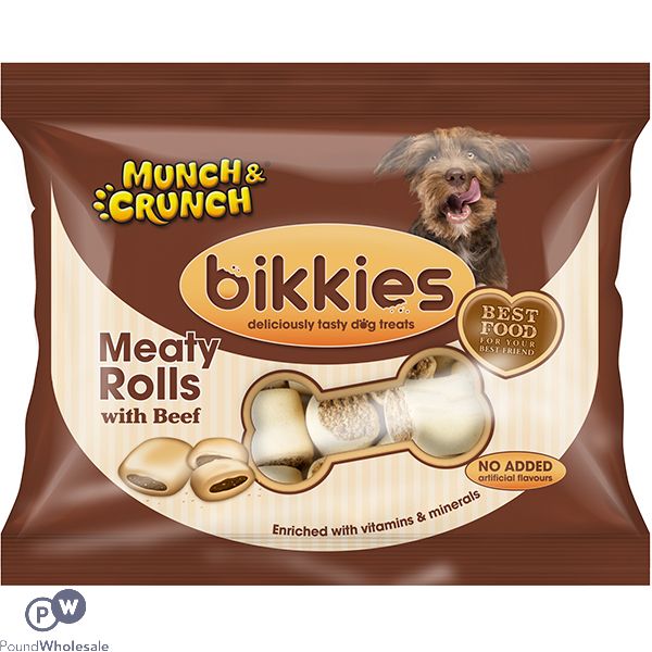 Munch & Crunch Marrowbone Treats Bikkies 300g