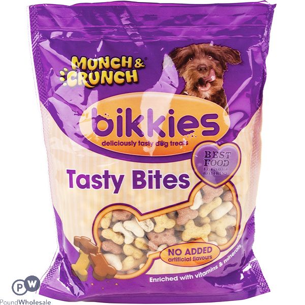 MUNCH & CRUNCH TASTY BITES BIKKIES 300G