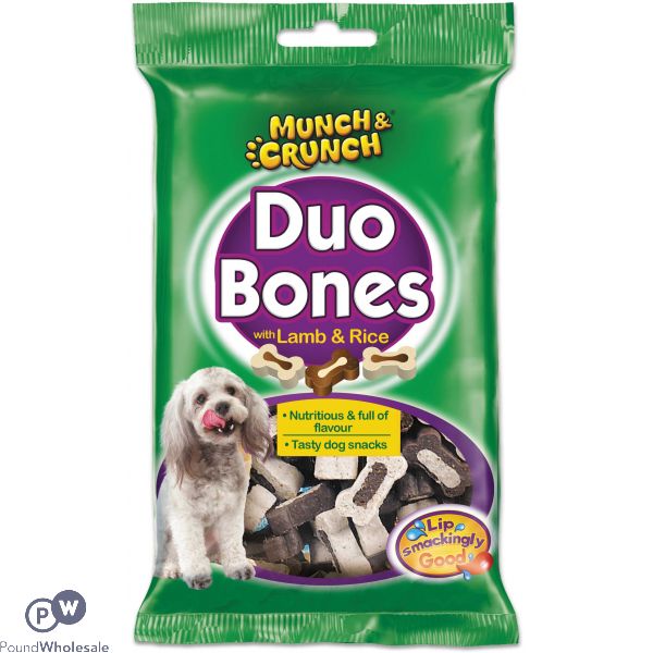 MUNCH & CRUNCH DUO BONES LAMB & RICE