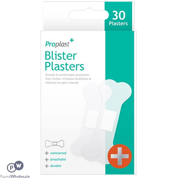 PROPLAST BLISTER PLASTERS 30 PACK