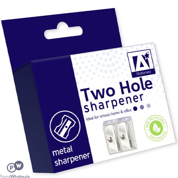 Two Hole Pencil Sharpener