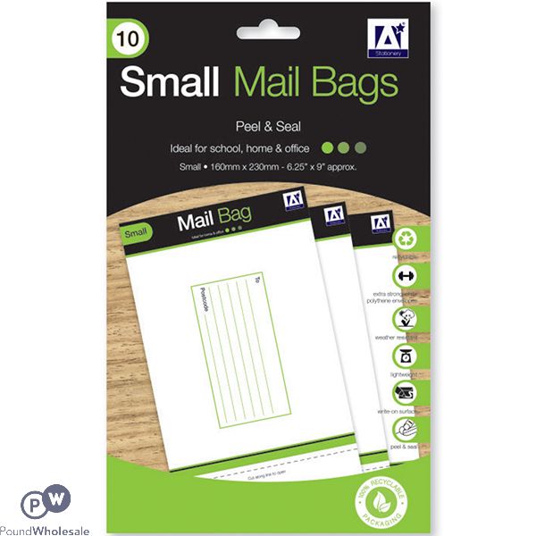 Mailing Bags Small 23cm X 16cm 10 Pack