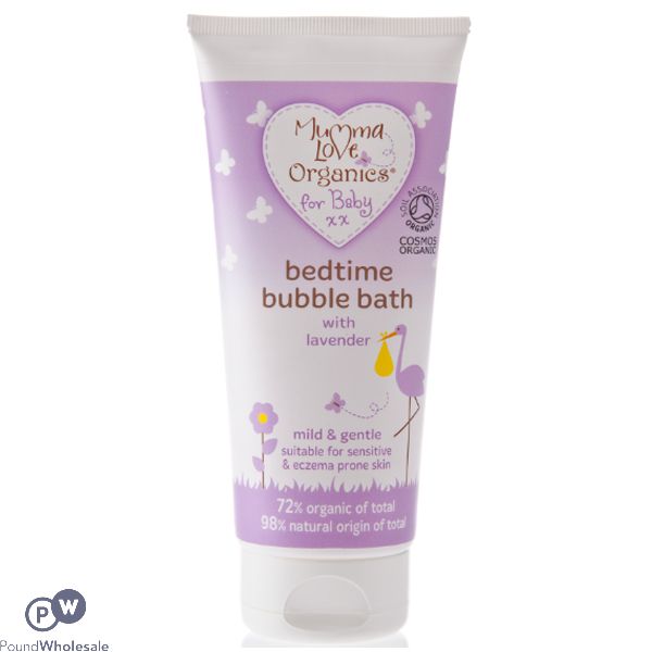 Mumma Love Organics Bedtime Bubble Bath With Lavender 200ml