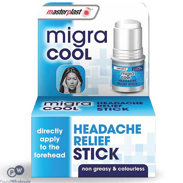 Masterplast Migra Cool Headache Relief Stick 3.6g