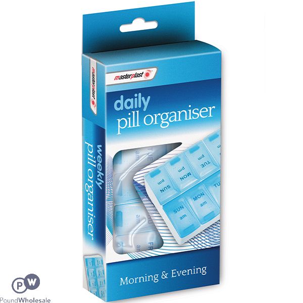 Masterplast Morning & Evening Daily Pill Organiser