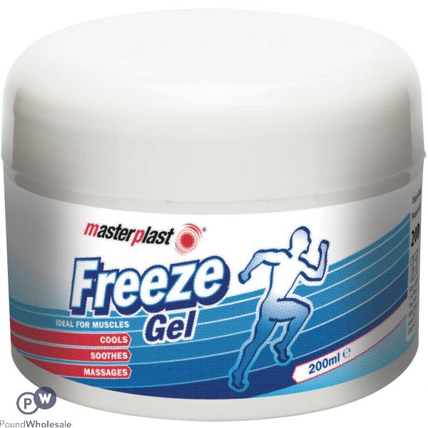 MASTERPLAST FREEZE GEL TUB 200ML