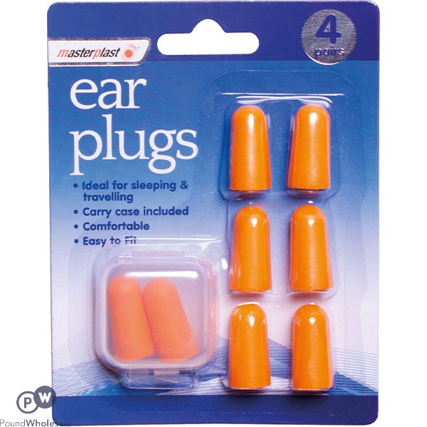 Masterplast Ear Plugs 4 Pairs